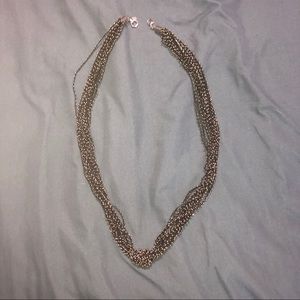 Multiband Knotted Necklace